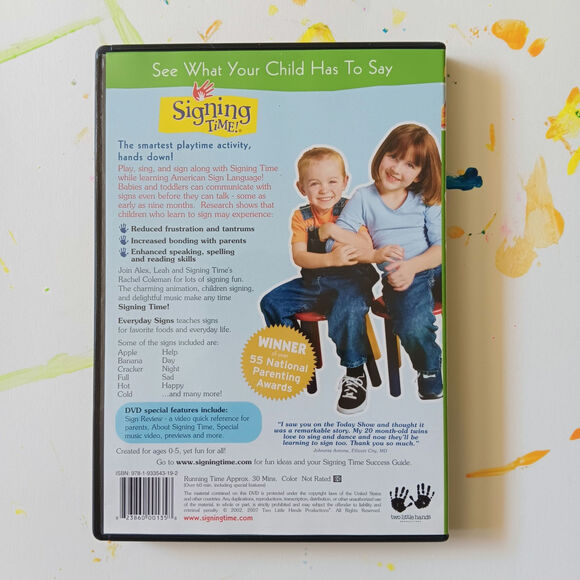 Signing Time Sign Language DVD set - Picture 4 of 7